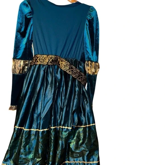Disney Parks Brave Princess Merida Costume Girls Dress 10-12 Large - Picture 3 of 5